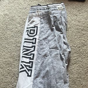 pink brand sweatpants